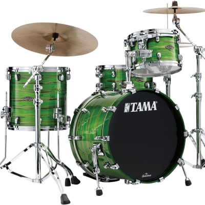 Tama Starclassic Walnut/Birch WBS30RS 3-piece Shell Pack - Lacquer Shamrock Oyster image 1