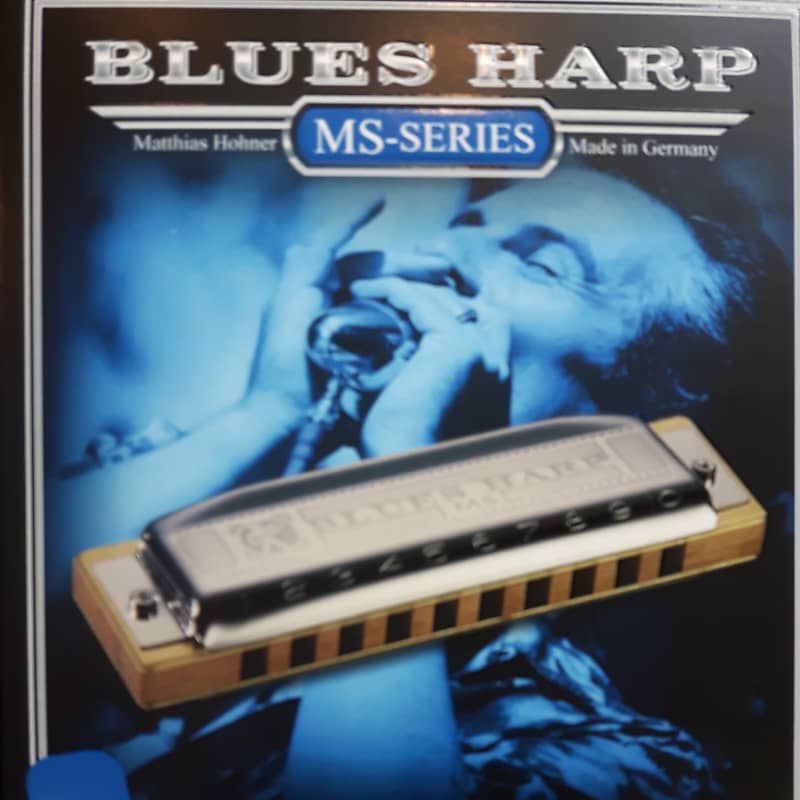 New Hohner Blues Harp Diatonic Harmonica Key of C Made in Germany image 1