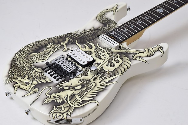 SCHECTER PA-ZK-T6 WHT/Original Dragon Graphic 小林信一モデル