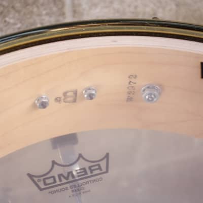 Neil Peart's DW 3 x 13 Red Sparkle Piccolo Snare Drum 1996 - Red Sparkle image 15