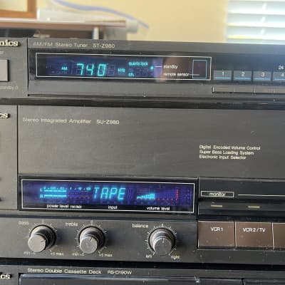 Vintage Technics SU-Z980 Integrated Amplifier & ST-Z980