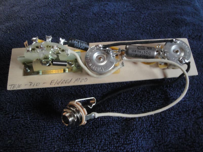 Wiring for Fender Esquire, Eldred Mod Cts, Stk, Crl, Reverb