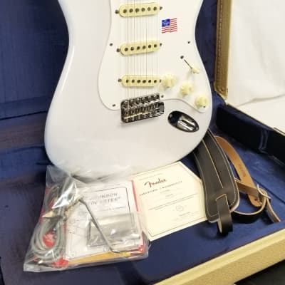 Fender Eric Johnson Artist Stratocaster, Maple FB, White Blonde W/Case 2023 image 4