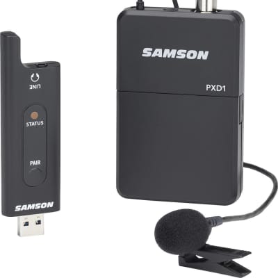 Samson XPD2 Presentation USB Digital Wireless System w/ LM5 Lavalier Mic image 1