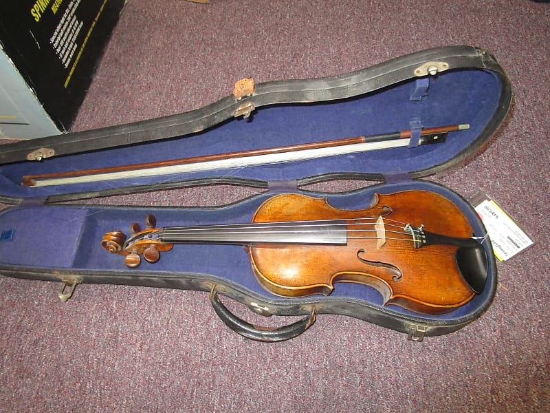 Generic Vintage alder3/4 size violin with case and bow image 1