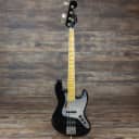 Fender Jazz Bass 1974 Black Refin maple neck block inlay 10.46 pounds great players vintage bass