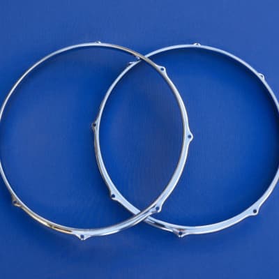 Sonor Champion Hoops 14" Pair Vintage Early 70s nr 2 image 1