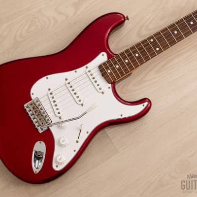 2009 Fender Stratocaster ‘62 Vintage Reissue ST62-US Candy Apple Red w/ USA Pickups & Tags, Japan MIJ for sale