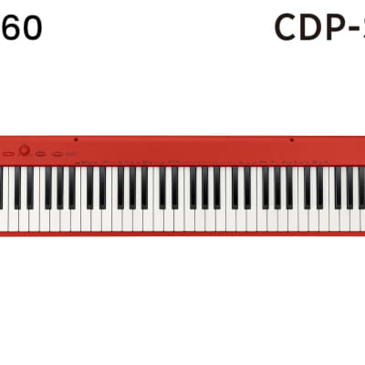 Casio CDP-S160 Digital Piano Red