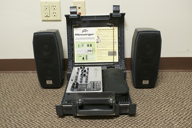 Peavey　Messenger M100　ポータブルPAシステム PEAVEY 簡易PAシステム MESSENGER M100