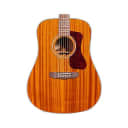 Guild D-120 NAT Natural Acoustic Dreadnought All Mahogany Guitar with Guild Poly Foam Case