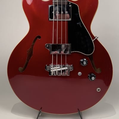 Gibson EB-2 1968 - Sparkling Burgundy Metallic WITH HARDCASE image 2