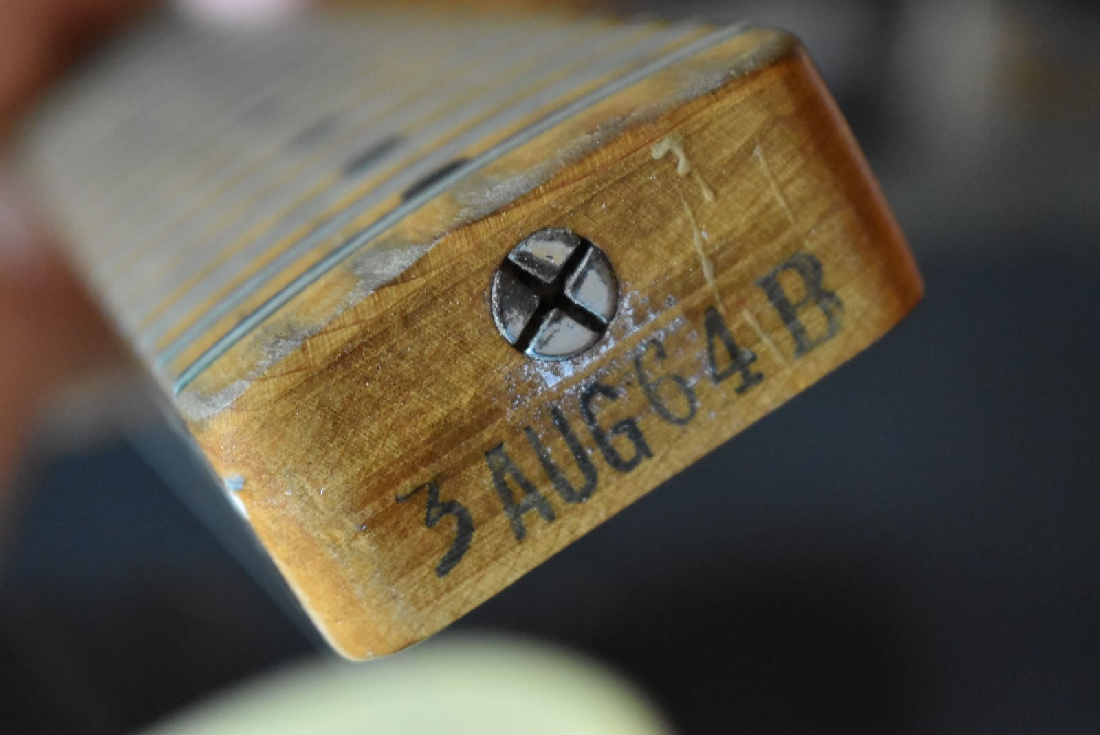 1964 Fender Telecaster Maple Cap Blond Pre-CBS w/ohsc image 24