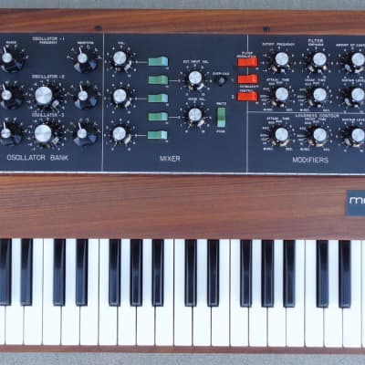 Moog muSonics Minimoog - Pro-Serviced w/Restoration - Original Model D - 1971 image 2