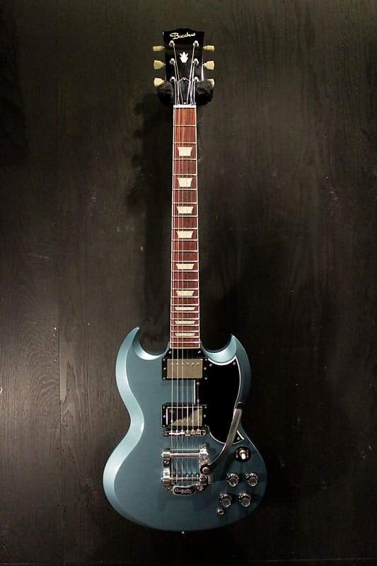 Bacchus CLASSIC Series BSG-STD w/Bigsby Pelham Blue Electric Guitar Used |  Reverb