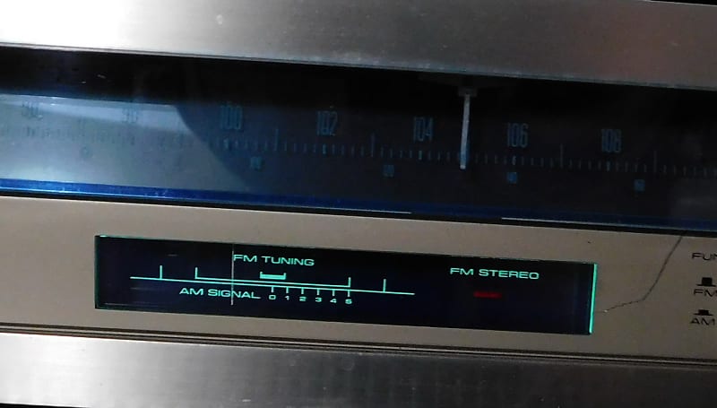 Pioneer TX-410 vintage am fm stereo tuner radio image 1