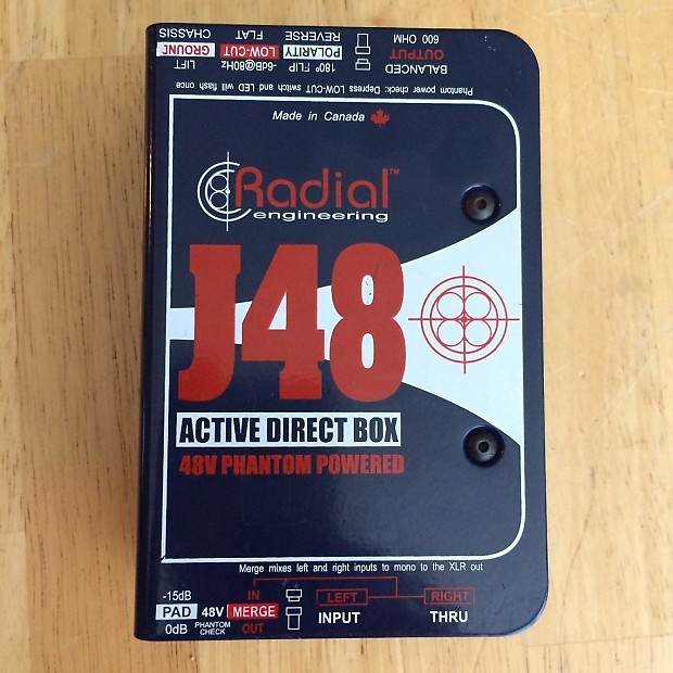 Radial J48 Active Direct Box image 3