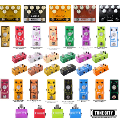 Tone City Double Engine T40 Rectified High Energy Distortion (Wampler Style) Hand Made True Bypass image 8