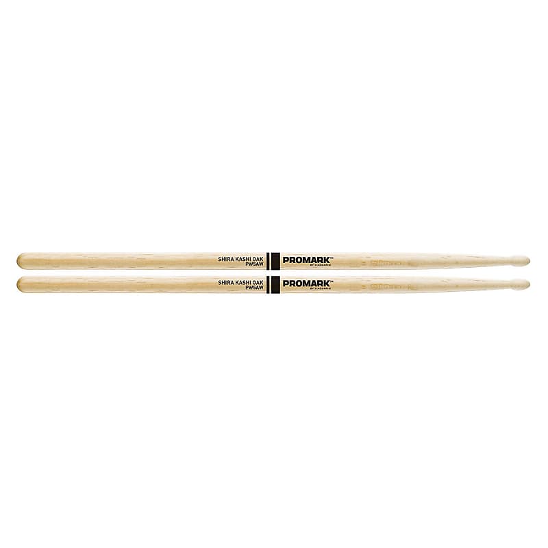 Promark Oak 5A Wood Tip Drum Sticks - PW5AW image 1