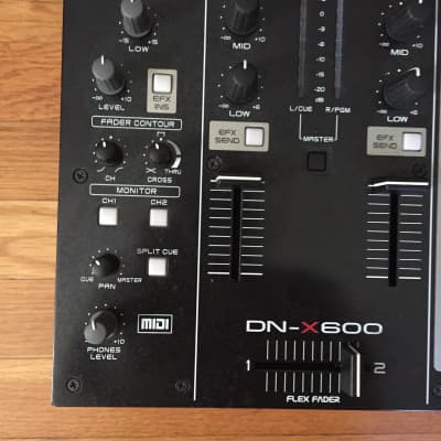 Denon DN-X600 2CH Digital Analog DJ Mixer | Reverb