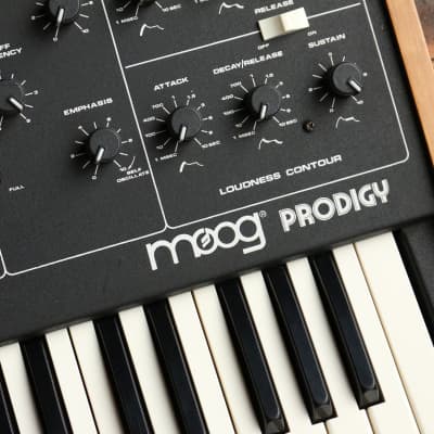 Moog Prodigy 32-Key Monophonic Analog Synthesizer Model 336A (Serial 2862) Serviced image 3
