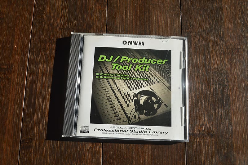 ヤマハ YAMAHA サンプラー用 CD A4000 A5000 A3000 Professlonal Studio Library 8枚 コンプリート （未開封7枚開封1枚）