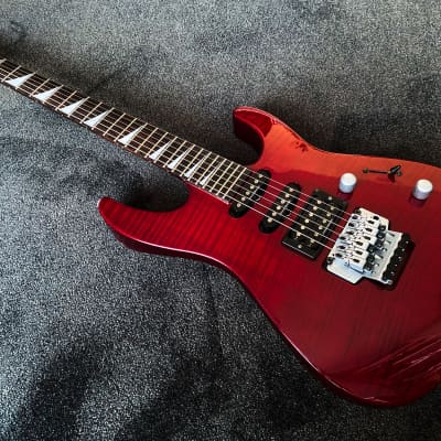 Jackson Grover SL-140 Soloist See Thru Red - EXCELLENT