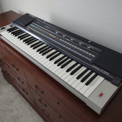 Casio CT-6000 Casiotone 61-Key Synthesizer 1980s - Black / Silver