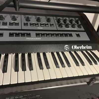 Oberheim OB-X 61-Key 8-Voice Synthesizer 1979 - Black