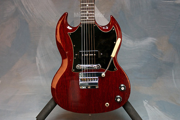Gibson SG Junior 1969 Cherry Red with Vibrato