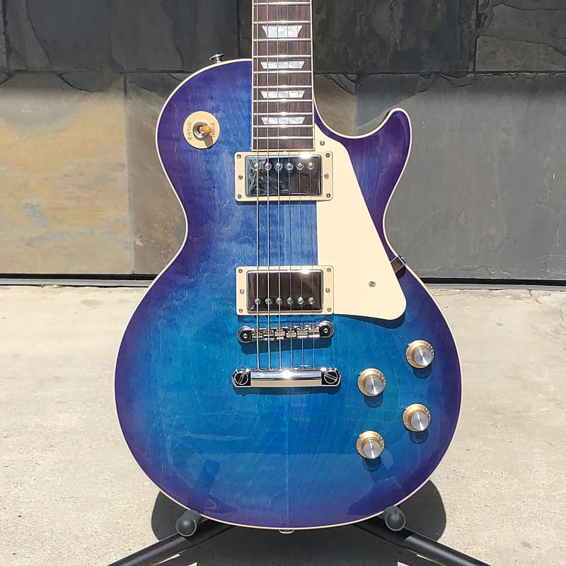 Les Paul Standard 60s Figured Top in Blueberry Burst | Reverb