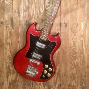 Feisty Teisco SG copy | Reverb