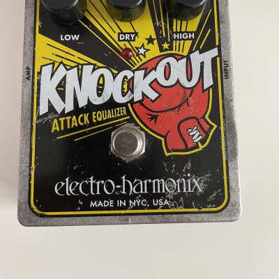 Electro-Harmonix Knockout Attack EQualizer 2008 - 2021 - Black / Yellow / Red for sale