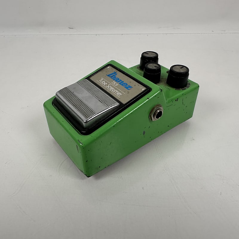 Vintage 1981 TS-9 Ibanez Tube Screamer Pedal Black Label w
