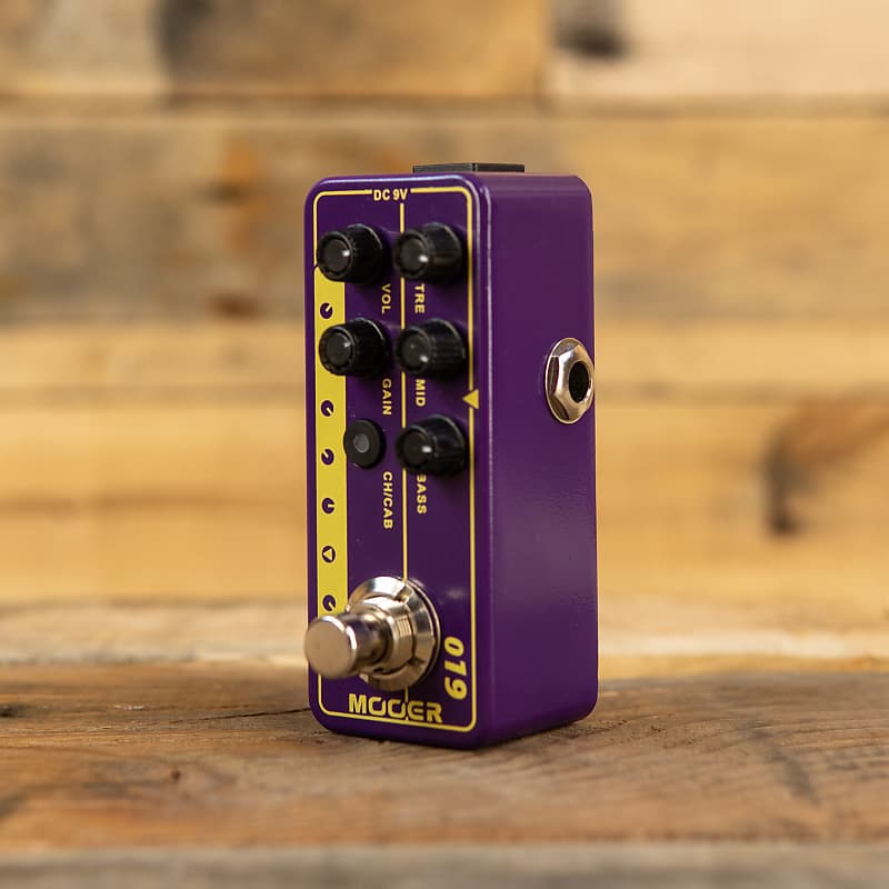 ギター Mooer micro preamp 019 UK Gold PLX 019 - UK Gold PLX_MOOER Audio