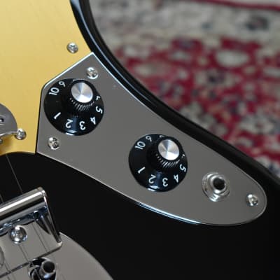 AS NEW 2024 Fender Japan Ishibashi FSR Traditional ‘60s Jaguar Black w/Anodised Pickguard, MIJ, Offset, Shop Order image 9