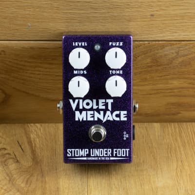 Reverb.com listing, price, conditions, and images for stomp-under-foot-violet-menace