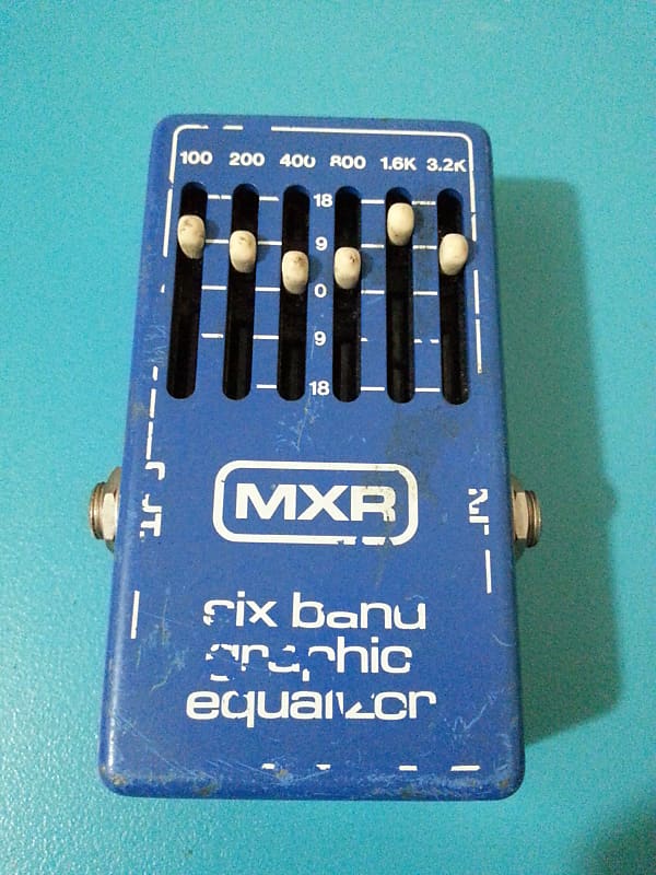 MXR 6 ways analogic equalizer 1982 - 1984 | Reverb