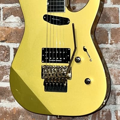 2023 ESP LTD Mirage Deluxe '87 Metallic Gold , Pro Setup ESP & Hard Shell Best Deal on the Planet ! for sale