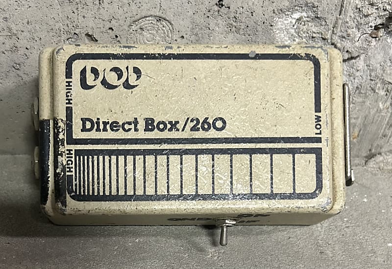 DOD Direct Box 260 Gray Reverb