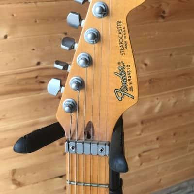 Fender Strat Plus Deluke 1989 - crimson frost image 3