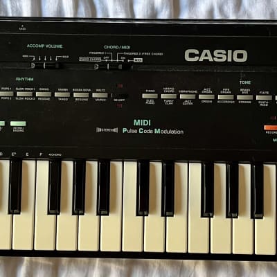 Vintage Casio Tone MT-240 Keyboard Midi Synthesizer Circuit