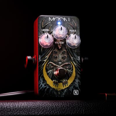 Keeley Buck Moon Op Amp Fuzz Pedal With Custom Art by Timbul Cahyono image 5