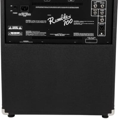 Fender Rumble 100 100-watt 1x12'' Bass Combo Amplifier image 12