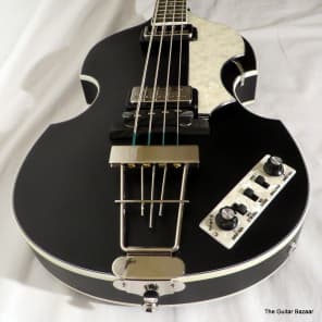 Hofner HCT-500 Contemporary Limited Run Violin Bass 2015 Matte Black Unplayed image 3