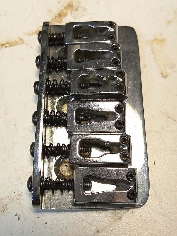 Hardtail bridge taken from 1973 Fender Stratocaster | Reverb