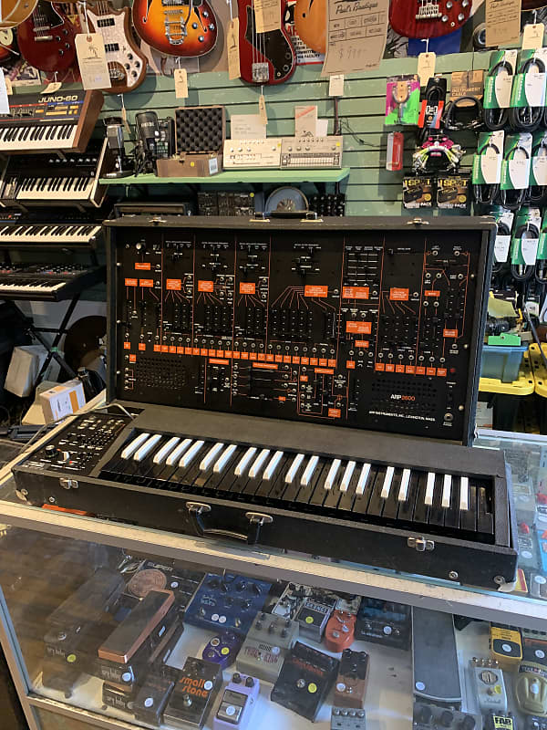 ARP 2601 Monophonic Analog Semi-Modular Synthesizer with 3620 Keyboard 1977 - 1979 - Black / Orange image 1