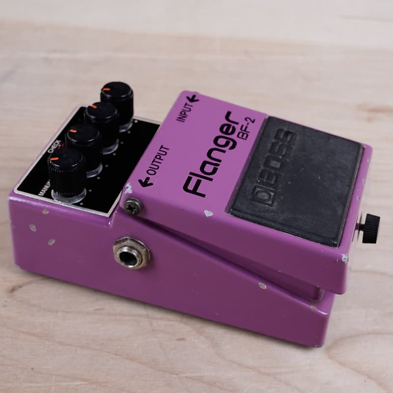 Boss BF-2 Flanger (Black Label) 1980 - 1984 – Herscheid and