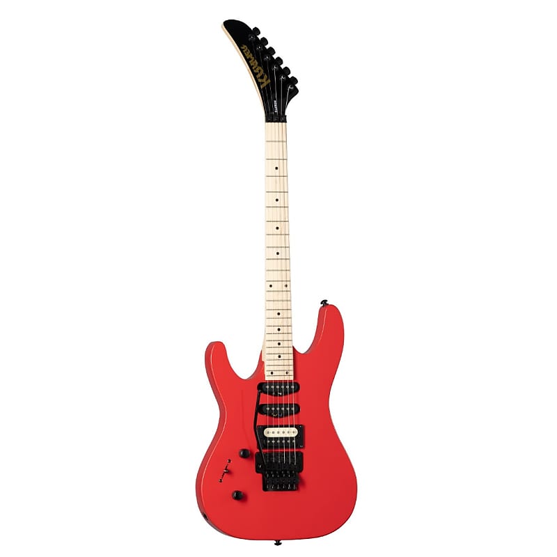 Red left online handed electric guitar