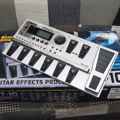 Reverb.com listing, price, conditions, and images for boss-gt-10-guitar-effects-processor